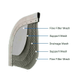 stainless steel horizontal leaf filter